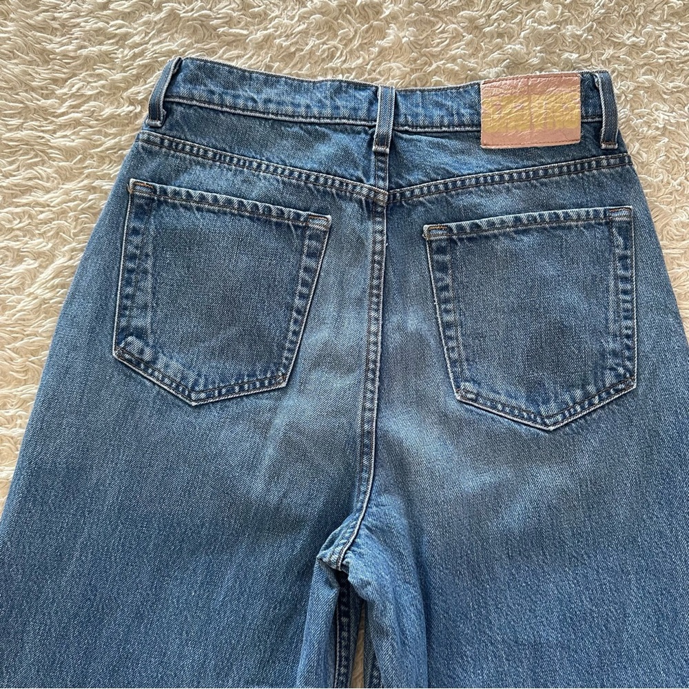 Mother Jeans SNACKS! The Yummy Puddle Wide Leg Jeans in Delicious Size 27 EUC - Picture 8 of 12